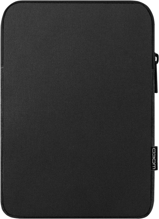 13 Inch Tablet Sleeve Fits 13Inch Ipad Air M3 2025, Ipad Pro M4/Air M2 2024, Ipad Pro 12.9, Galaxy Tab S8+/S9+ 12.4, Polyester Bag Fit with Apple Pencil or Smart Keyboard,Black
